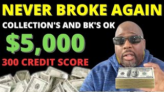 Easiest 5000 Unsecured Personal Loans For Bad Credit  Best 5 Bad Credit Loans No Proof Of Income [upl. by Aiouqahs932]