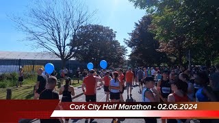 Cork City Half Marathon 2024 [upl. by Htebsil]