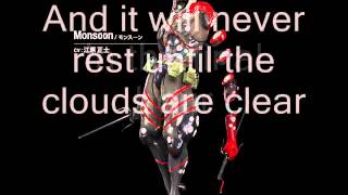 Metal Gear Rising Revengeance OST The Stains of time Monsoon Theme Lyrics [upl. by Niatsirhc]