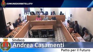 Seduta del Consiglio Comunale di Orbetello del 25092024 [upl. by Annoj]