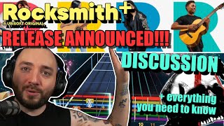 ROCKSMITH DATE ANNOUNCED  SONGLIST RELEASED Everything we know so far  Rocksmith Plus Discussion [upl. by Graff]