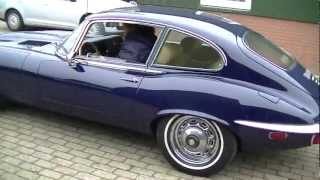 Jaguar Etype V12 1973 fully restored VIDEO wwwERclassicscom [upl. by Adnik393]