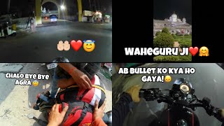 finally Gurudawara Sahib😇❤️Ludhiana To NandedLong ride🤩motovlog [upl. by Atineb]