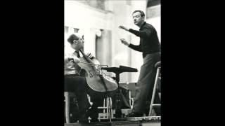 Britten  Cello Symphony  Rostropovich  Britten live [upl. by Nellek460]