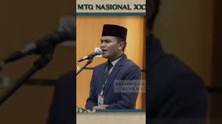 MTQ Nasional 2024 kaltim perwakilan dari Jawa Barat cabang Syahril quransantri santriindonesia [upl. by Allanson]