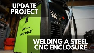 Forney Easy Weld 125 FC Update Project  Welding A Steel Shapeoko CNC Enclosure Part 1 [upl. by Albrecht918]