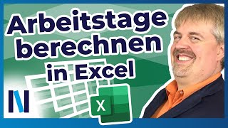 Excel 2019 Mit den Funktionen ARBEITSTAG amp NETTOARBEITSTAGE kannst Du Zeiträume einfach berechnen [upl. by Fidelis]