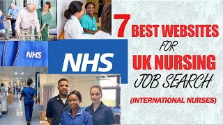 7 GENUINE WEBSITES For UK Nursing Jobs Search [upl. by Aubreir626]