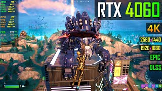 RTX 4060 8GB  Fortnite Chapter 4 [upl. by Yleve943]