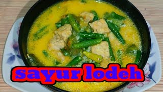 lodeh kacang tempe amp terong [upl. by Codel300]