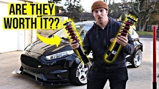 Installing 500 Raceland Coilovers On The ST  Review [upl. by Daniell]