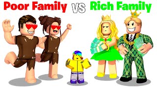 POOR Family vs RICH Family🤑😭 Roblox [upl. by Annid]