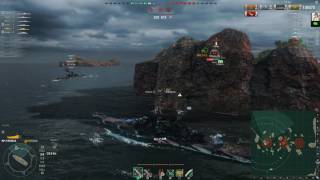 【WoWs】moskva 第三次ユニカム大戦 [upl. by Ijies]