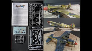 Kittyhawk MK1 172 Special hobby unboxing and build [upl. by Aernda86]