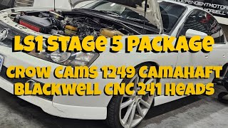 LS1 Stage 5 Package Crow Cams 1249 Camshaft 226232112 [upl. by Aknaib909]