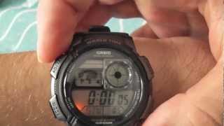 CASIO AE1000W1AV watch [upl. by Yelha]