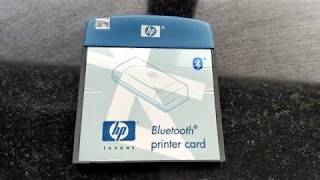 HP Drucker Bluetooth Karte C8249A für HP Deskjet 450460 [upl. by Eiltan]