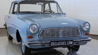 Ford Taunus 12M P4 fully revised in Topcondition babyblue VIDEO wwwERclassicscom [upl. by Letnohs]