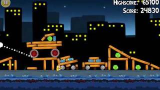 Official Angry Birds walkthrough for theme 7 levels 15 [upl. by Herv]