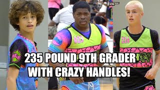 235 POUND 9TH GRADER WITH HANDLES These Hoopers WENT CRAZY at MSHTV [upl. by Dreda233]