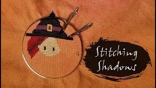 FLOSSTUBE  PRIMITIVE NEEDLE PROGRESS  DBCS TIME LAPSE  STITCHY KINDNESS [upl. by Adgam]