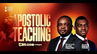 DAY 1 3 DAYS APOSTOLIC TEACHING  APOSTLE GIDEON amp REV AUSTIN  15THMAY24 [upl. by Hachmin]