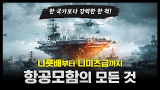 항공모함의 모든 것 한 국가보다 강력한 한 척  나룻배부터 니미츠급까지 지식스토리 [upl. by Nytsirhc946]