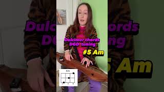 Dulcimer chords in DGD tuning 5 Am mountaindulcimer with FREE chord chart [upl. by Remsen]