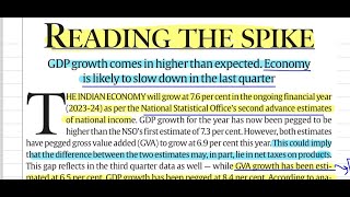 GDP High but GVA not so High  Let’s Understand it Before UPSC Asks us This in Prelims [upl. by Ahsinod]