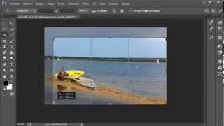 Herramienta de recortar en photoshop CC Ejemplo 1 wwwvideotutorialeses [upl. by Niajneb572]