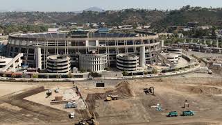 SDCCU Stadium Demolition Underway [upl. by Jorey]