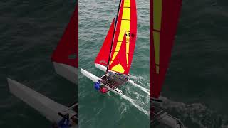 HOBIE Miracle 20 Catamaran besthobiecat testyourmetal fastestcatsonwater [upl. by Sivrat]