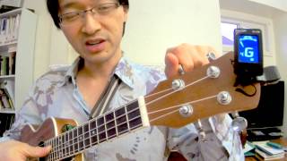 How to tune your ukulele with a clip on tuner [upl. by Holly624]