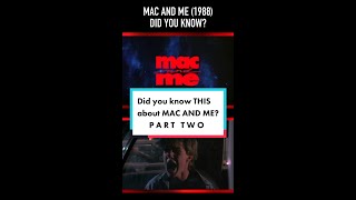 Did you know THIS about MAC AND ME 1988 Part Two [upl. by Morganica]