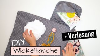 DIY WickeltascheWindeltasche nähen für BabyerstausstattungNähen für Anfänger ohne Schnittmuster [upl. by Ahsaf746]