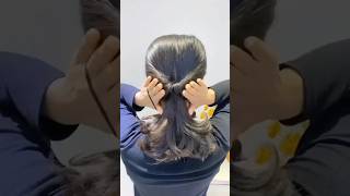 hair style bun hack😍 hair hairstyle easyhairstyle shorts youtubeshorts youtubefeed ytyoutube [upl. by Benco864]