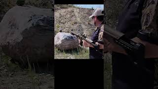 Crosman DPMS SBR Full Auto PROTOTYPE amp 303 vs Watermelon shorts [upl. by Erme709]