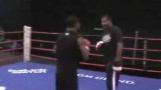 shane mosley training double end bag [upl. by Nale]