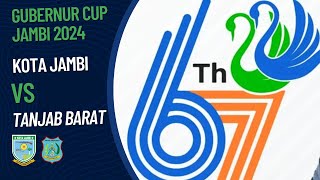 Kota Jambi 1 vs 1 Tanjab Barat  PENYISIHAN GRUP GUBERNUR CUP 2024 [upl. by Jone]