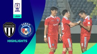 Terengganu FC 04 Sabah FC  LS24  Highlights Liga Super 2023 [upl. by Velvet]