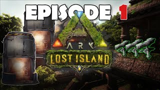 Ark Official PvP  Small Tribes  Lost Island  Episode 1 [upl. by Bowra]