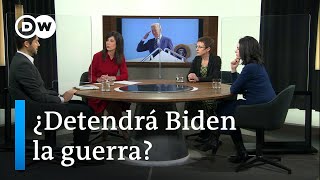 Biden contra Putin y los intentos para detener la guerra en Ucrania  A fondo DW [upl. by Taylor]