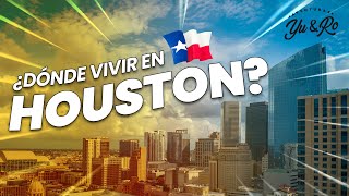 Las MEJORES zonas para vivir en HOUSTON Texas [upl. by Sherburn]