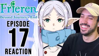 FRIEREN Episode 17 Reaction  TAKE CARE [upl. by Eenad190]