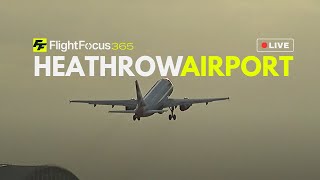 Heathrow Airport Live  Monday 01st April 2024 [upl. by Ban505]