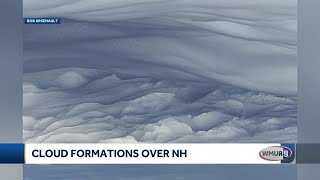 Undulatus asperatus clouds form over parts of NH [upl. by Eirrehs]