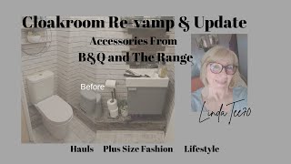 Cloakroom Revamp and a Trip to BampQ and The Range [upl. by Siroled366]