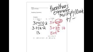 Pythagorean Theorem day 1 notes [upl. by Elpmet]