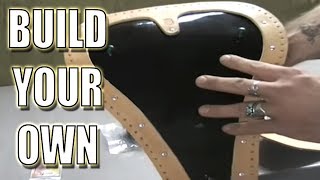 How To Make A Tooled Leather Motorcycle Seat [upl. by Cristin]