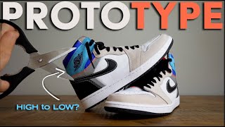 THESE ARE INSANE Jordan 1 PROTOTYPE ✂️ review amp onfoot [upl. by Ralaigh]